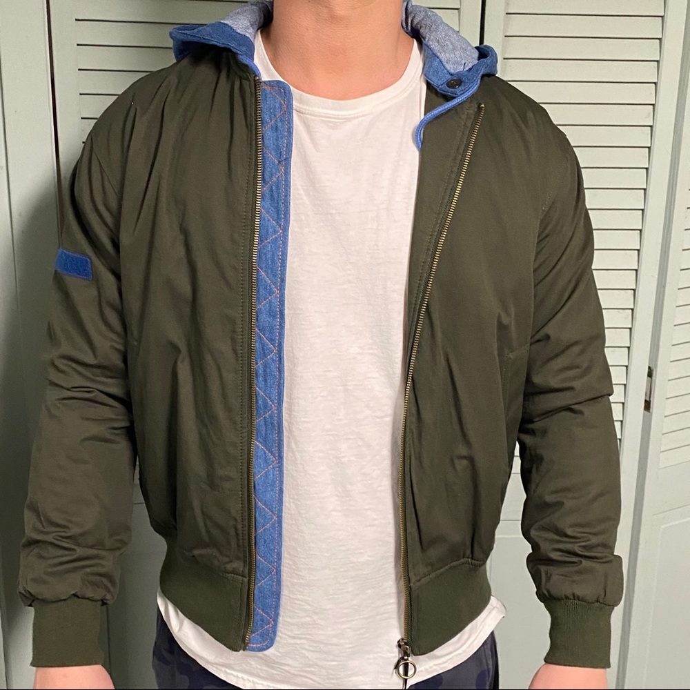 Zara Men’s Bomber with Hood
